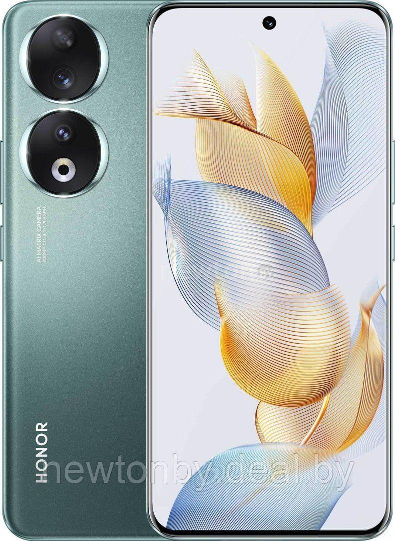 Смартфон HONOR 90 8GB/256GB международная версия (изумрудный зеленый) - фото 1 - id-p213598431