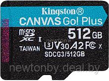 Карта памяти Kingston Canvas Go! Plus microSDXC 512GB