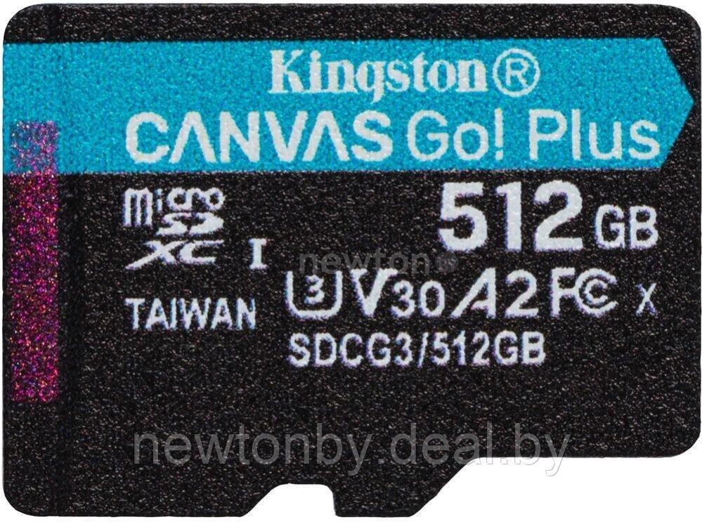 Карта памяти Kingston Canvas Go! Plus microSDXC 512GB - фото 1 - id-p212438361