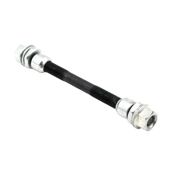 Ось передней втулки под гайки, KL-901, 3/8"x140 мм, сталь, KENLI, RKLHAKL901F1