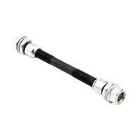 Ось передней втулки под гайки, KL-901, 3/8"x140 мм, сталь, KENLI, RKLHAKL901F1