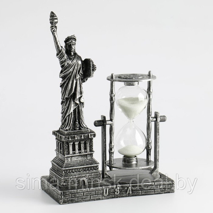 Песочные часы "Статуя Свободы", сувенирные, 13 х 7 х 20.5 см - фото 4 - id-p218204820
