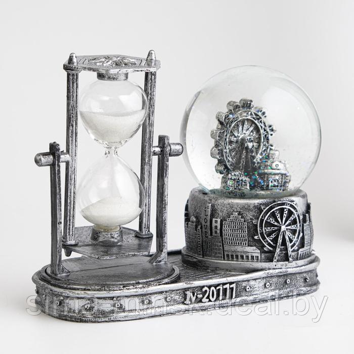 Песочные часы "Лондонское колесо обозрения", с подсветкой, 3 ААА, 16 х 8 х 13.5 см