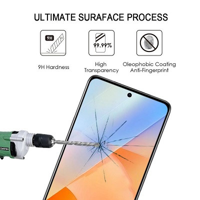 Противоударное защитное стекло Mietubl Anti-Static Full Glue 0.3mm для Vivo iQOO Neo 5 - фото 5 - id-p218204868