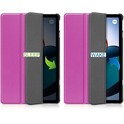 Полиуретановый чехол JFK Smart Case фиолетовый для Xiaomi Redmi Pad SE - фото 3 - id-p218204883