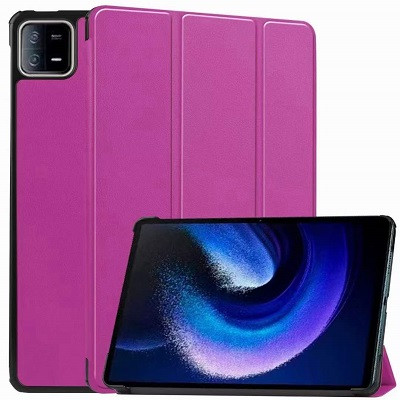 Полиуретановый чехол JFK Smart Case фиолетовый для Xiaomi Pad 6 - фото 1 - id-p218204891