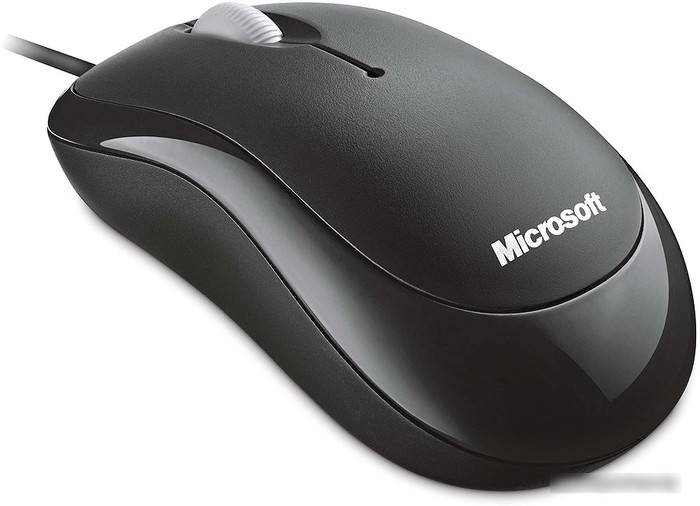 Мышь Microsoft Basic Optical Mouse v2.0 (черный) [P58-00059] - фото 2 - id-p218206419