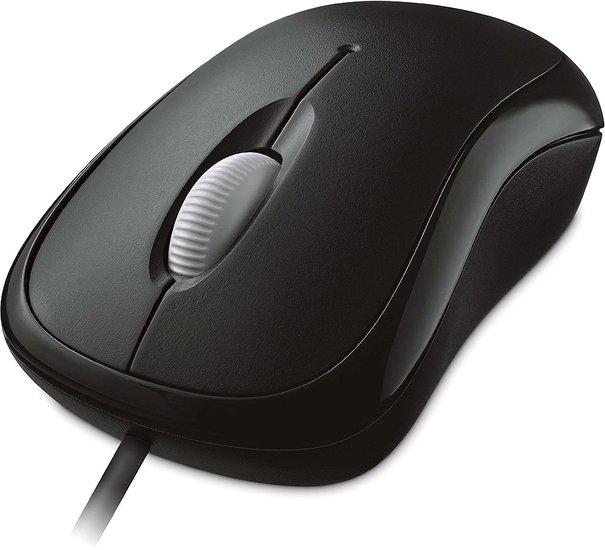 Мышь Microsoft Basic Optical Mouse v2.0 (черный) [P58-00059] - фото 3 - id-p218206419