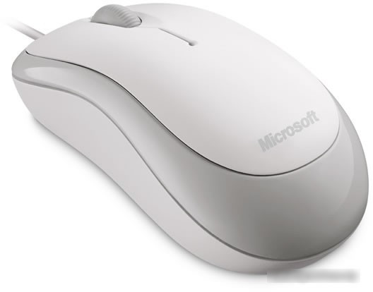 Мышь Microsoft Basic Optical Mouse for Business (белый) - фото 3 - id-p218206423