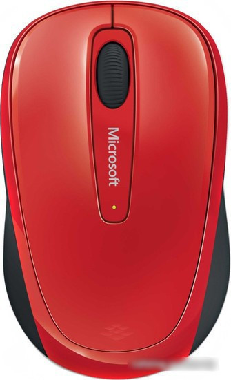 Мышь Microsoft Wireless Mobile Mouse 3500 Limited Edition (красный) - фото 1 - id-p218206426