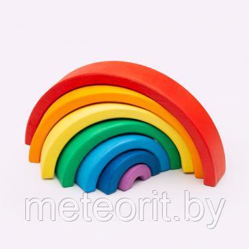Пирамидка Радуга Монтессори