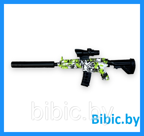 Детская снайперская винтовка автомат MH027A, детское игрушечное оружие, пневматический пистолет для игры детей - фото 1 - id-p218206680