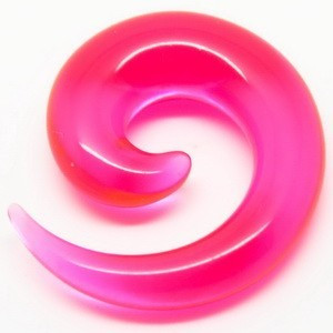 Спираль Акрил розовая (12мм) - фото 2 - id-p31343754
