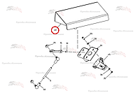 Защита 015.88120 для свеклоуборочного комбайна Grimme Rexor 620/630