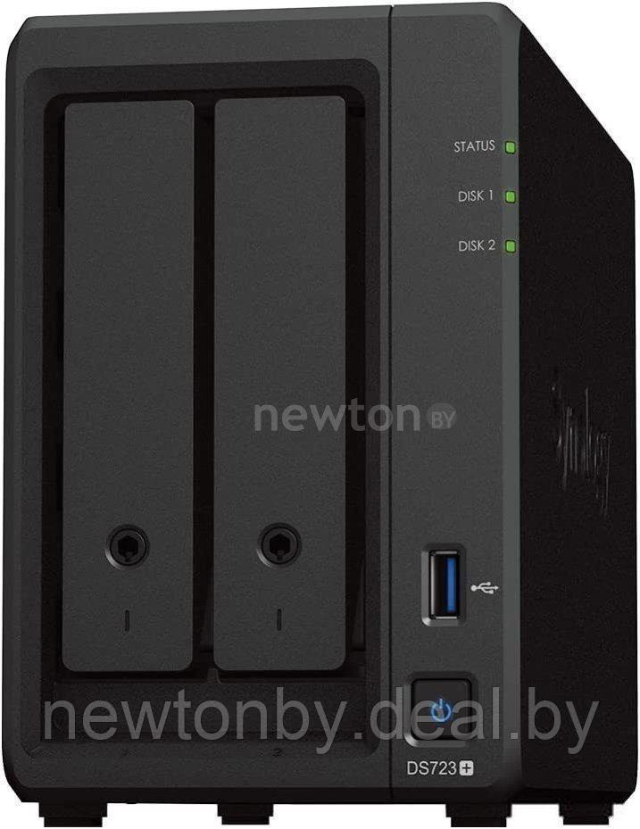 Сетевой накопитель Synology DiskStation DS723+ - фото 1 - id-p215993189