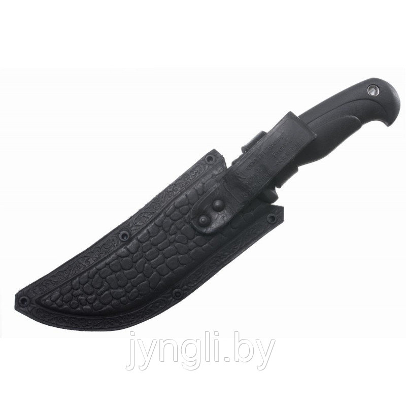 Нож туристический Рыбак-2, черный - фото 3 - id-p218219105