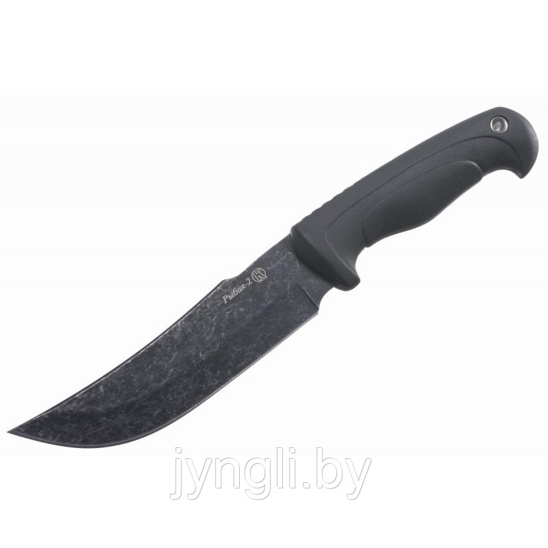 Нож туристический Рыбак-2, черный - фото 1 - id-p218219105