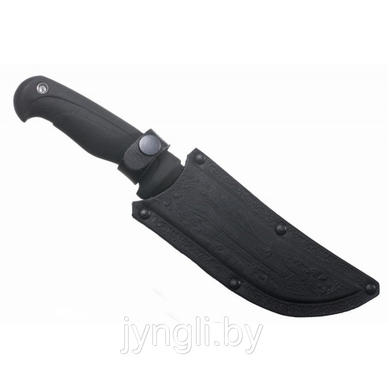 Нож туристический Рыбак-2, черный - фото 2 - id-p218219105