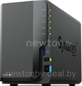 Сетевой накопитель Synology DiskStation DS224+ - фото 1 - id-p214217670