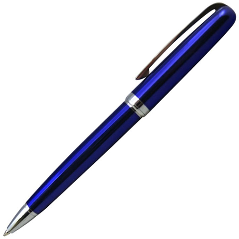 Ручка шариковая КОНСУЛ, металл, синий/серебро - фото 1 - id-p218221381