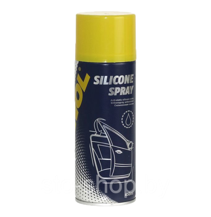 Смазка силиконовая аэрозоль 450мл MANNOL 9963 Silicone Spray