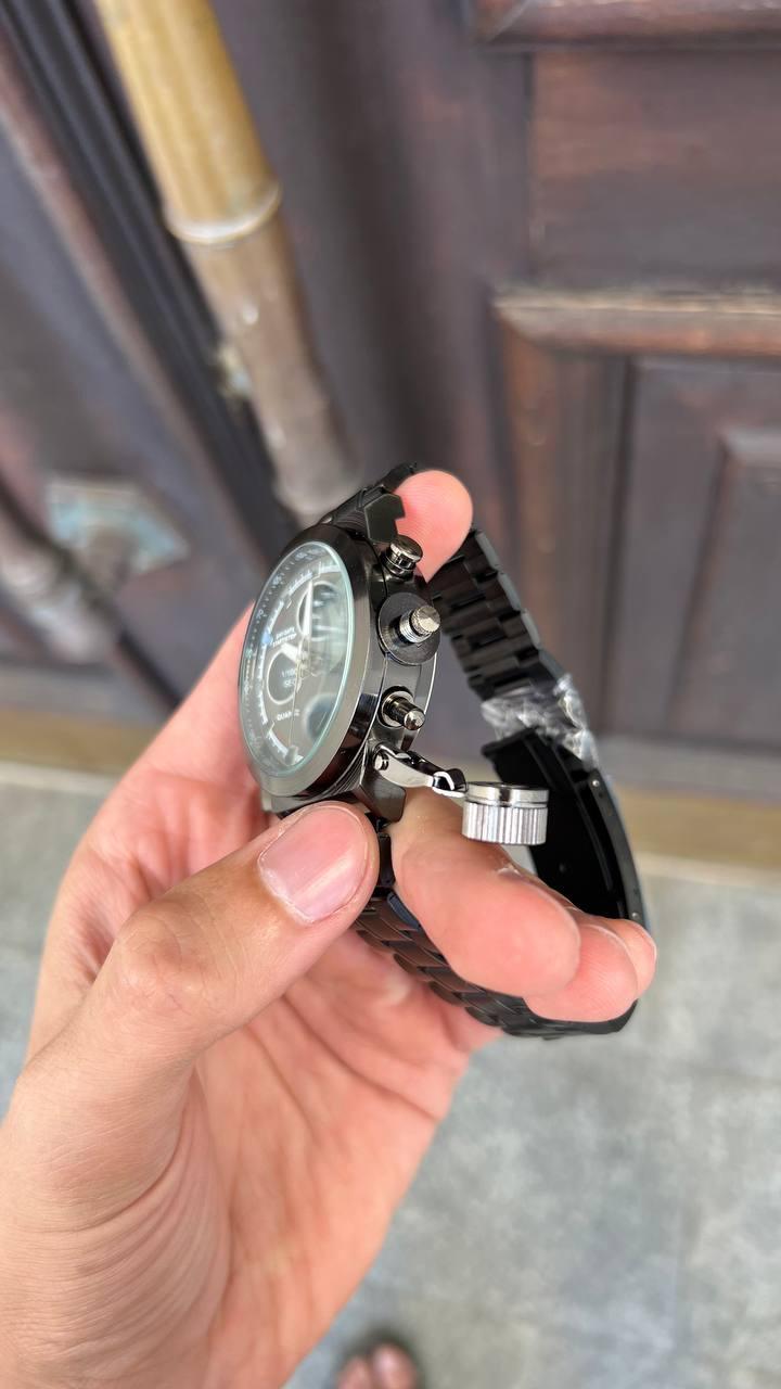 Мужские часы AMST 3003 (чёрный и серебристый корпус) - фото 6 - id-p218221964