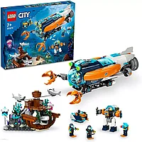 Конструктор LEGO City 60379, Подводная лодка исследователя морского дна