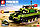 Детский конструктор Военный танк 1300, серия военная техника аналог лего lego Тяжелый танк 197 деталей, фото 2