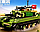 Детский конструктор Военный танк 1300, серия военная техника аналог лего lego Тяжелый танк 197 деталей, фото 3