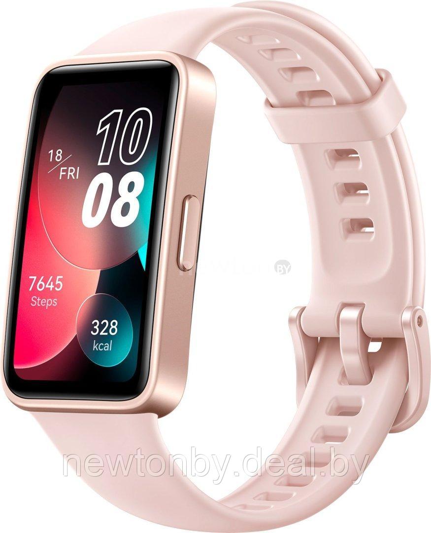 Фитнес-браслет Huawei Band 8 (розовая сакура, международная версия) - фото 1 - id-p215032040