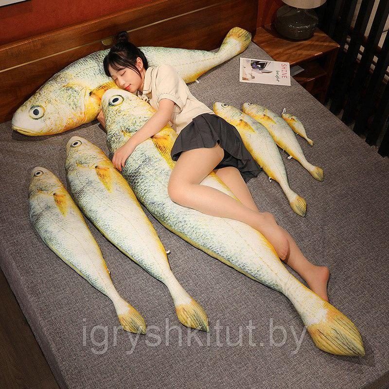 Мягкая игрушка подушка рыба, 120 см - фото 4 - id-p218223744