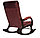 Кресло-качалка Бастион-4-2 арт.Goya wine Ноги венге, фото 2