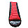 Спальный мешок ACAMPER HYGGE 2*200г/м2 (black-red), фото 2