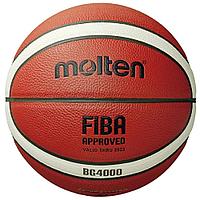 Баскетбольный мяч для соревнований MOLTEN B5G4000 FIBA, синт. кожа pазмер 5