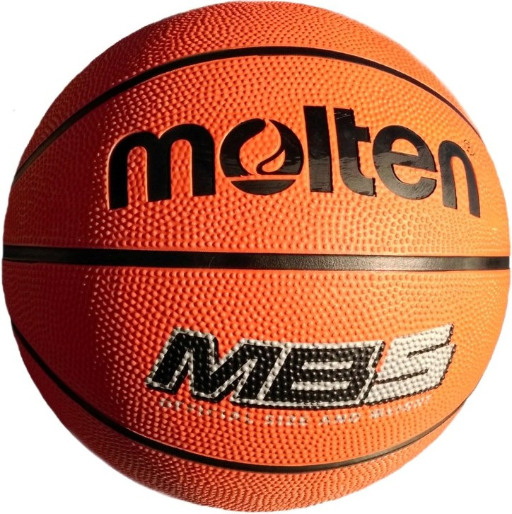 Баскетбольный мяч для тренировок MOLTEN MB5 , резиновый pазмер 5 - фото 1 - id-p218223907