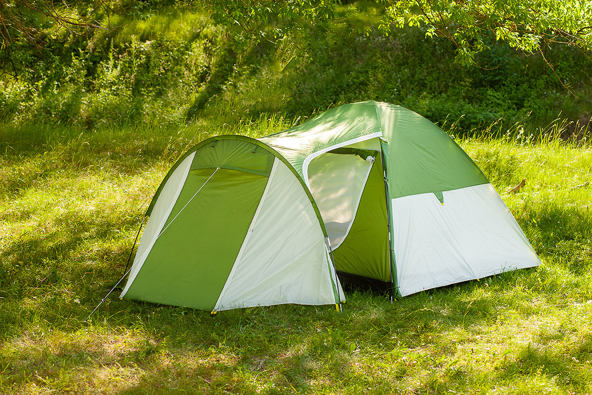 Палатка ACAMPER MONSUN 3 PRO green, фото 1