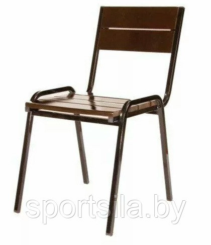 Стул металлкаркас  деревянный  арт. СДК-1/12