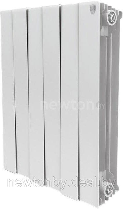 Биметаллический радиатор Royal Thermo PianoForte 500 Bianco Traffico (8 секций) - фото 1 - id-p184484375