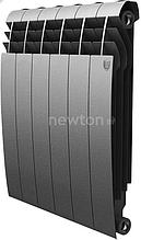 Биметаллический радиатор Royal Thermo BiLiner 500 Silver Satin (12 секций)