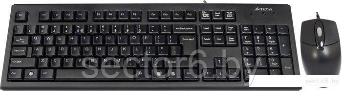 Мышь + клавиатура A4Tech KRS-8372 USB Black, фото 2