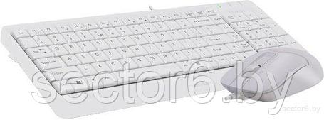Клавиатура + мышь A4Tech Fstyler F1512 (белый), фото 2