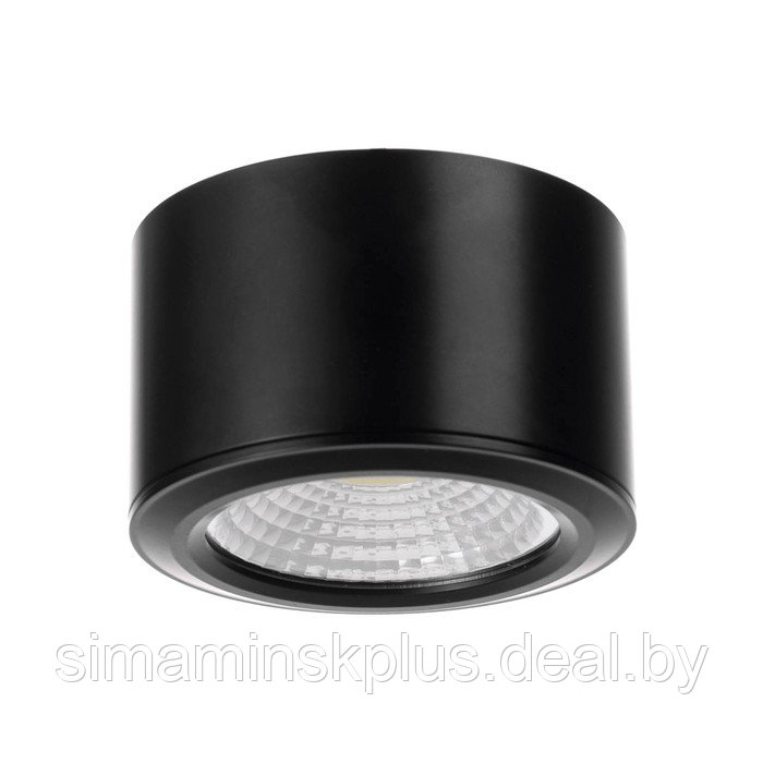 Светильник "Алми" LED 5Вт 4000К черный 7х7х5 см - фото 1 - id-p218229943