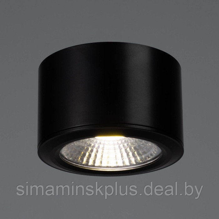 Светильник "Алми" LED 5Вт 4000К черный 7х7х5 см - фото 3 - id-p218229943