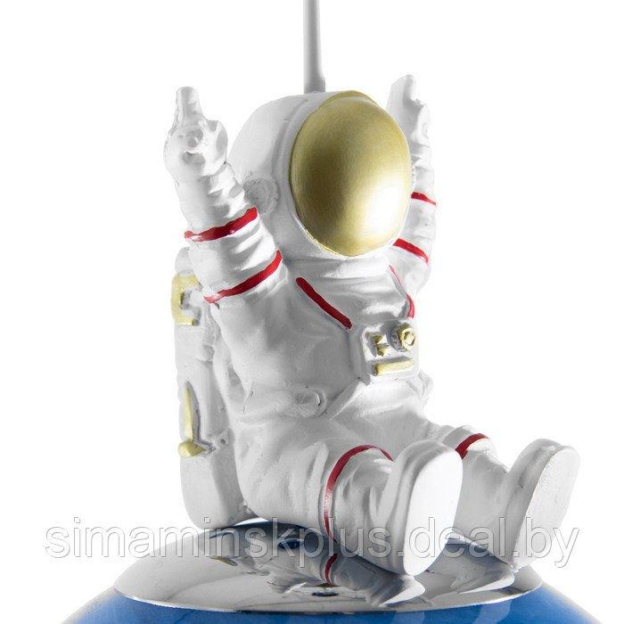 Люстра "Космонавт и планета" LED 53Вт 4000К черный 48х48х40 см - фото 10 - id-p218231298