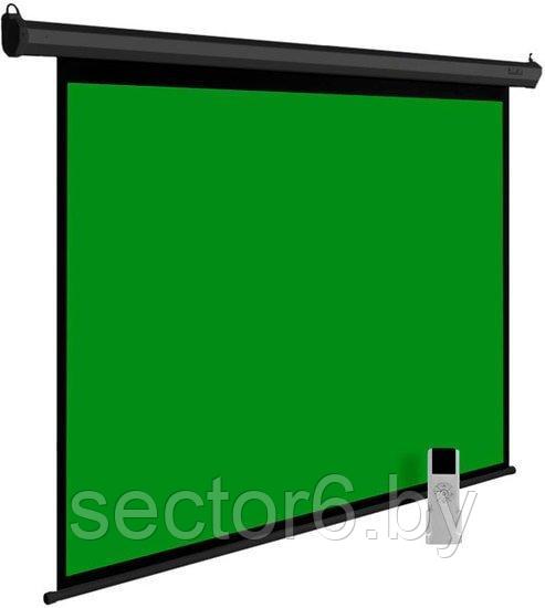 Проекционный экран CACTUS GreenMotoExpert 200x200 CS-PSGME-200X200 - фото 1 - id-p218234453