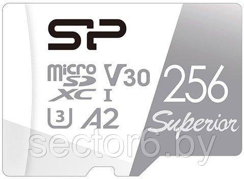 Карта памяти Silicon-Power Superior microSDXC sp256gbstxda2v20 256GB - фото 1 - id-p218233180