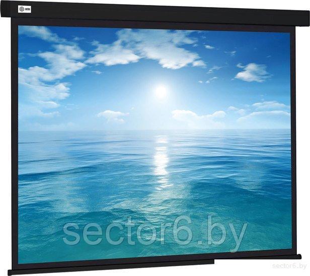 Проекционный экран CACTUS Wallscreen 104x186 CS-PSW-104X186-BK