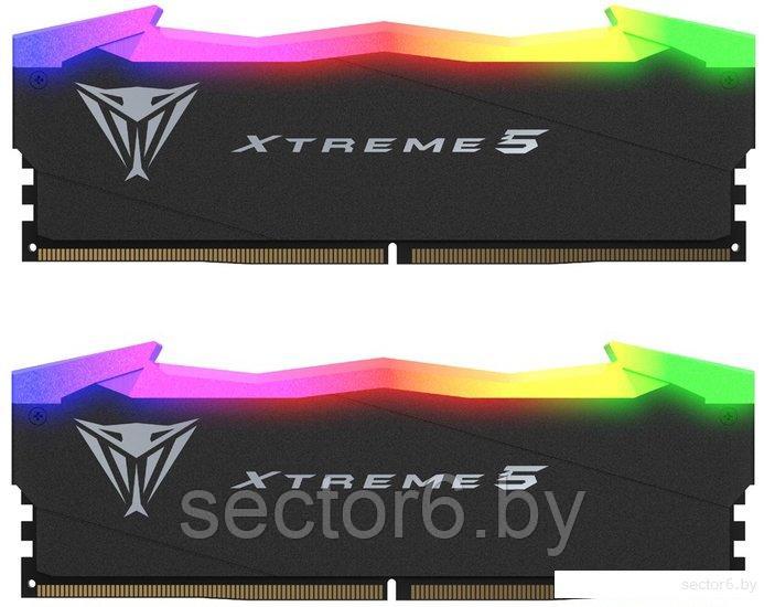 Оперативная память Patriot Xtreme 5 2x16ГБ DDR5 7800МГц PVXR532G78C38K