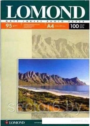 Фотобумага Lomond матовая односторонняя A3 95 г/кв.м. 100 листов (0102129), фото 2