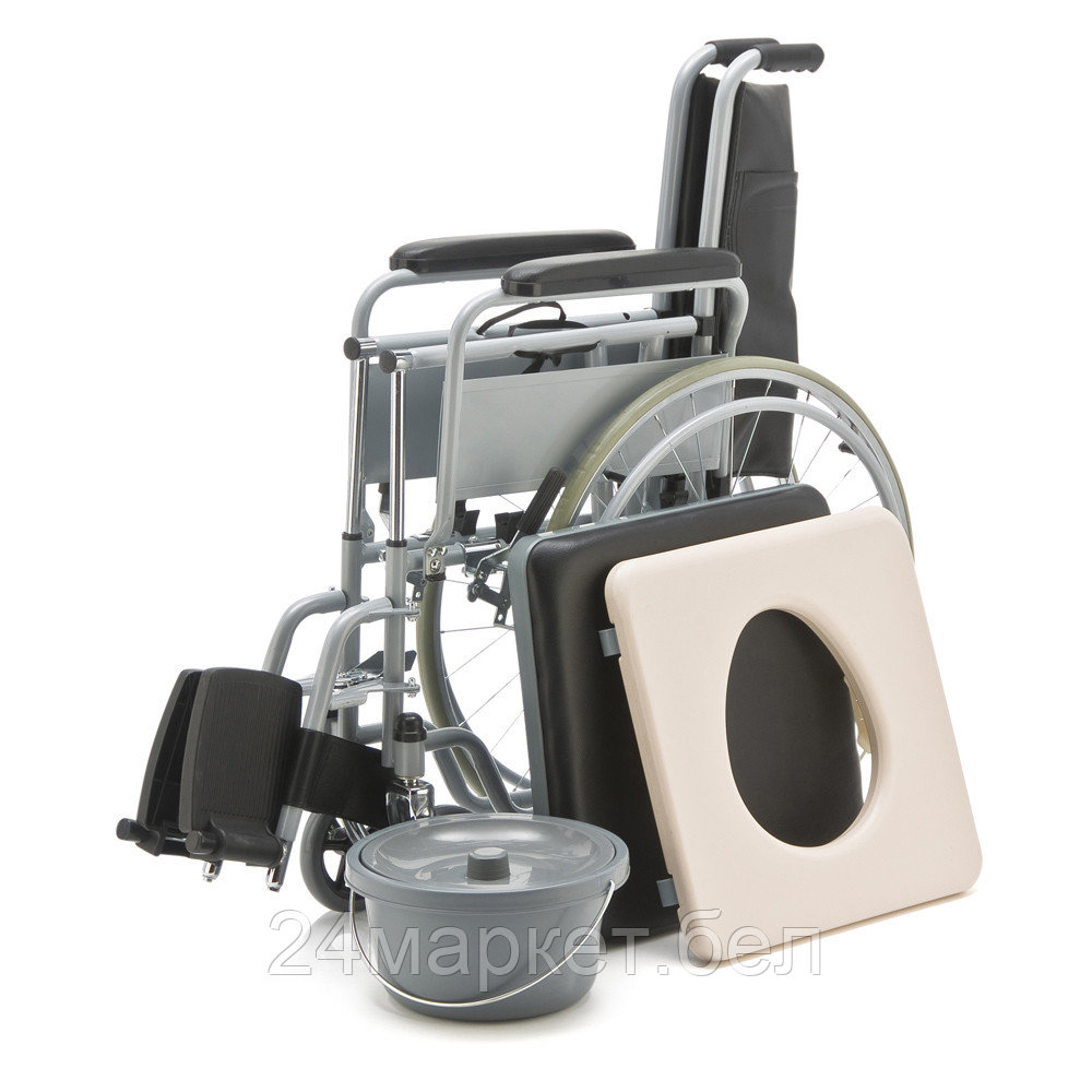 ВА833 Кресло-коляска с санитарным оснащением Heiler Heiler ВА833 - фото 2 - id-p218225343